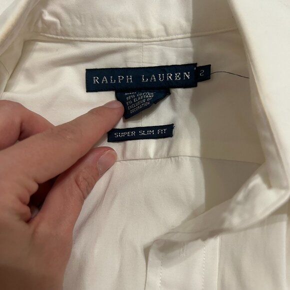 Ralph Lauren Super Slim Button Down - Picture 3 of 3